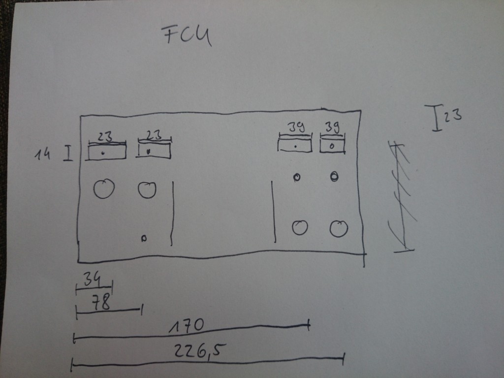 Erste Planung der FCU